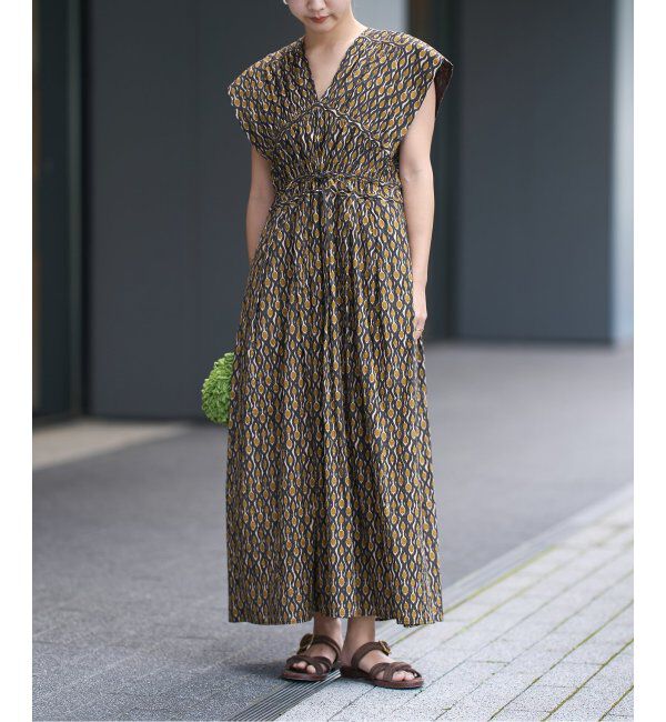 IENA LA BOUCLE「IENA LA BOUCLE DEVEAUX プリントワンピース」|ワンピース|