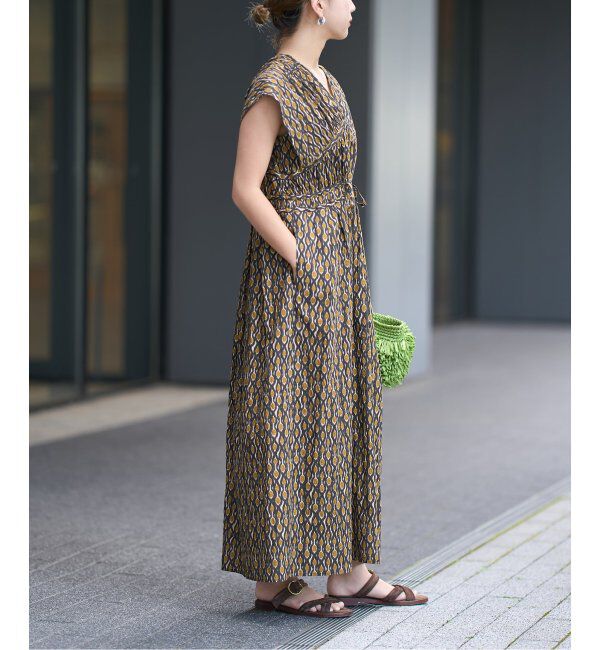 IENA LA BOUCLE「IENA LA BOUCLE DEVEAUX プリントワンピース」|ワンピース|