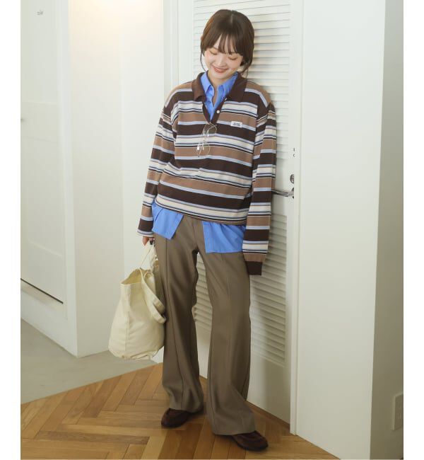SLOBE IENA「《追加》LOUNA SLOBE別注 ニットポロ」|ニット・セーター|
