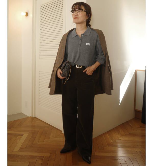 SLOBE IENA「《追加》LOUNA SLOBE別注 ニットポロ」|ニット・セーター|