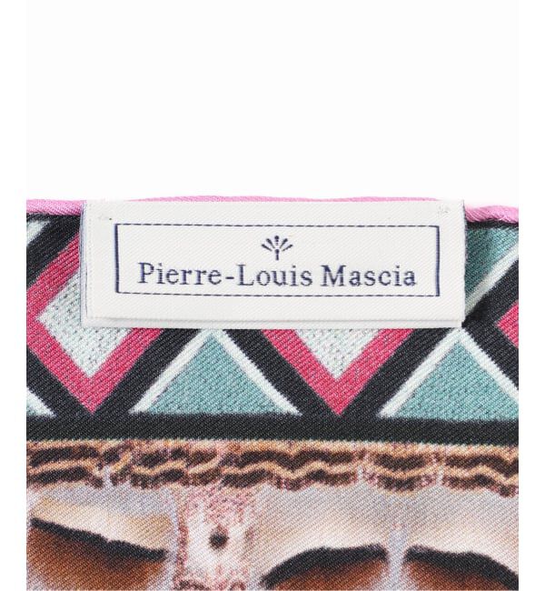 VERMEIL par iena「PIERRE LOUIS MASCIA ピエール ルイマーシャ Scarf 67x67cm 517529/101」|バンダナ・スカーフ|