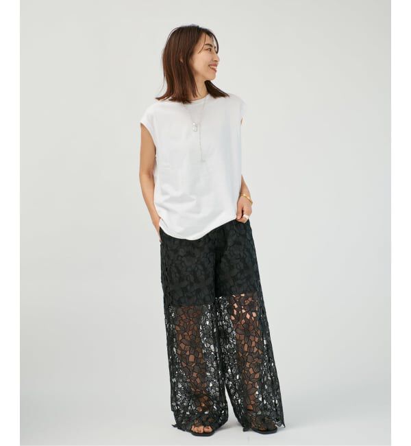 VERMEIL par iena「ディオラマ クルーネック フレンチ Tシャツ」|Tシャツ・カットソー|