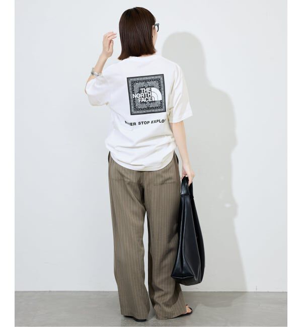 SLOBE IENA「《追加》THE NORTH FACE/ノースフェイス Bandana Square Logo Tee NT32446」|Tシャツ・カットソー|