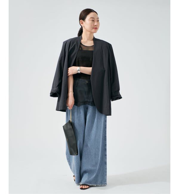 VERMEIL par iena「Raspail ラスパイユ Lace Swithed ブラウス RB-277」|シャツ・ブラウス|