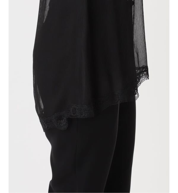 VERMEIL par iena「Raspail ラスパイユ Lace Swithed ブラウス RB-277」|シャツ・ブラウス|