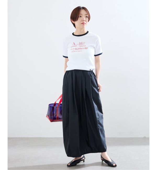 IENA「Girls Department club DOUBLE BIND PRINT Tシャツ GDC26A-003」|Tシャツ・カットソー|