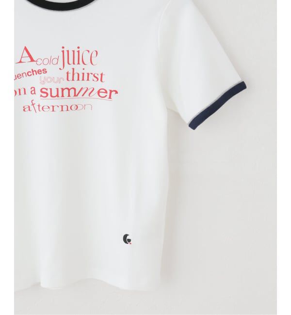 IENA「Girls Department club DOUBLE BIND PRINT Tシャツ GDC26A-003」|Tシャツ・カットソー|