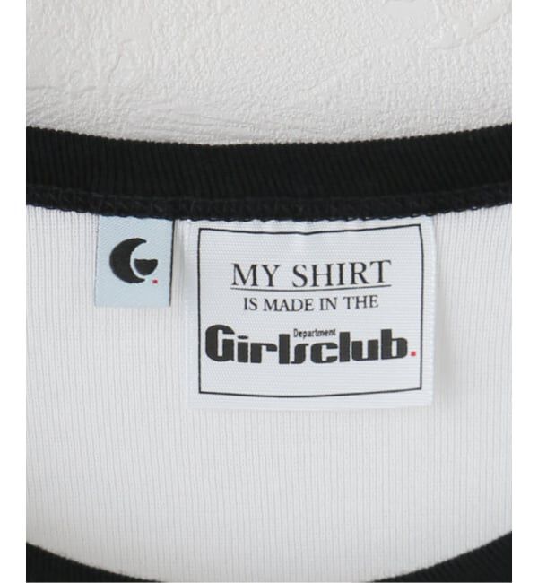 IENA「Girls Department club DOUBLE BIND PRINT Tシャツ GDC26A-003」|Tシャツ・カットソー|