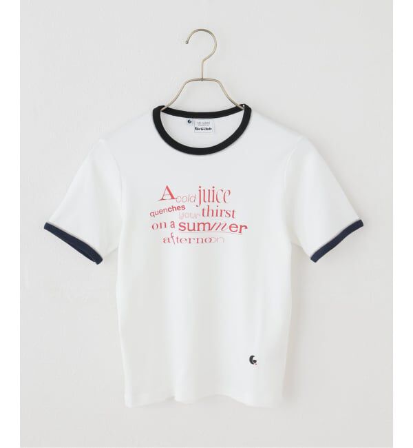 IENA「Girls Department club DOUBLE BIND PRINT Tシャツ GDC26A-003」|Tシャツ・カットソー|