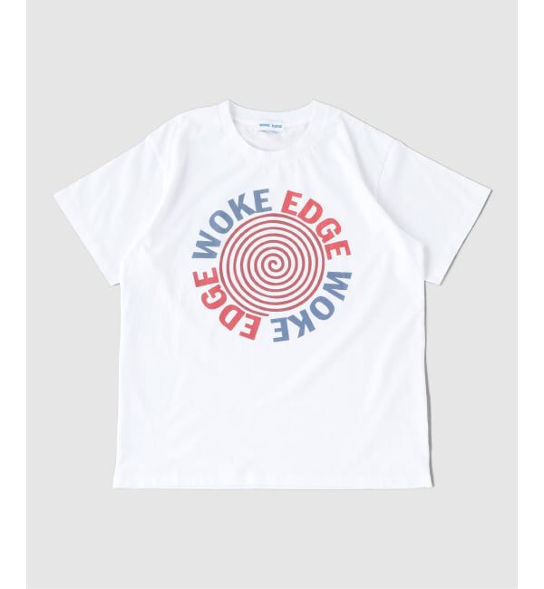 PULP「WOKE EDGE / ウォークエッジ CIRCLE LOGO TEE」|Tシャツ・カットソー|ホワイト