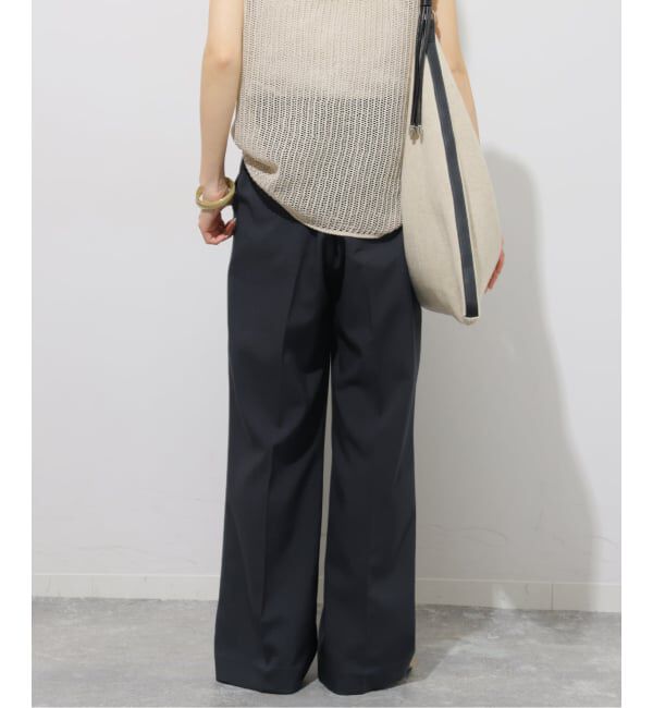 JOURNAL STANDARD relume「《WEB限定追加》マットウースフレアタックパンツ」|スラックス|