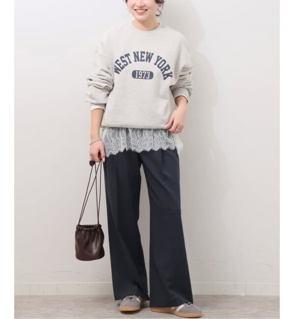 JOURNAL STANDARD relume「《WEB限定追加》マットウースフレアタックパンツ」|スラックス|