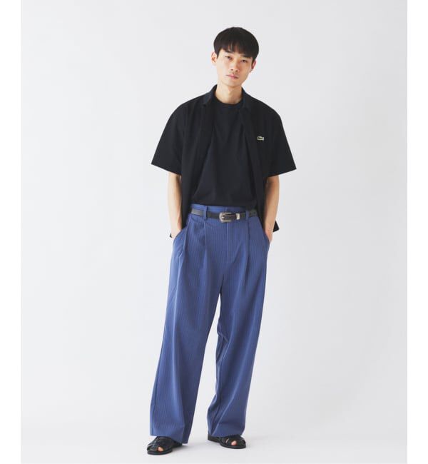JOURNAL STANDARD relume「ヒールカット ルーズライト ストライプ スラックス」|スラックス|