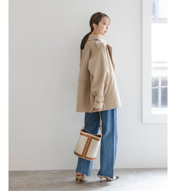 NOBLE「《WEB限定追加》コットンダブルクロスハーフコート」|その他|
