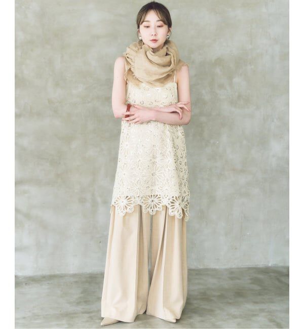 NOBLE「《NOBLE別注カラー》THROW/スロー Light Linen Color Stole」|ストール|