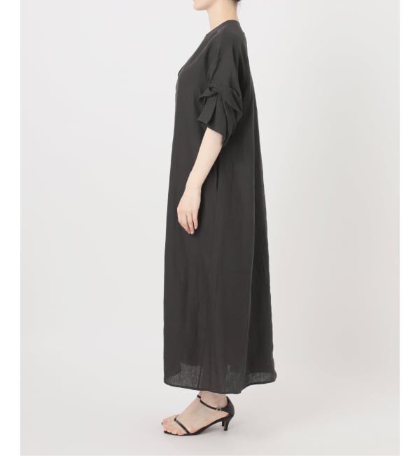 Spick and Span「《予約》TICCA リネンツイストスリーブワンピース」|ワンピース|