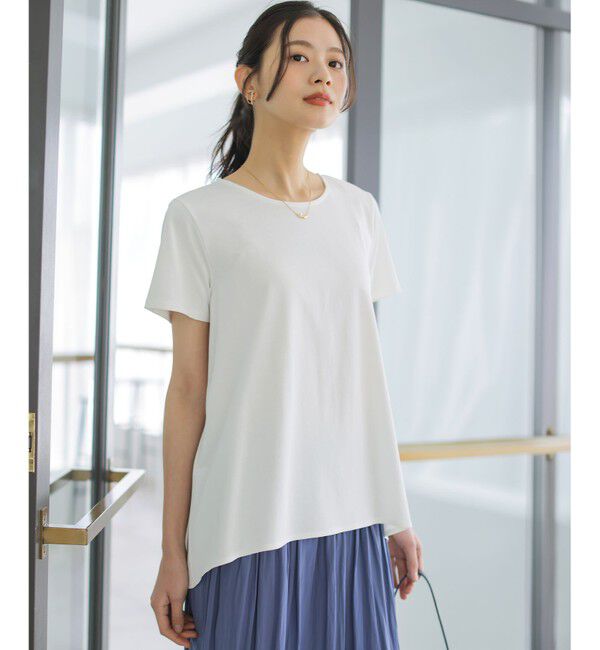 組曲「スウェットファンクションジャージー フレアカットソー」|Tシャツ・カットソー|