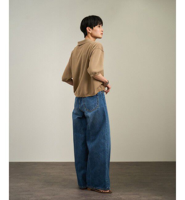 SALON adam et rope'「【WEB限定】ドライタッチスキッパーニットカーディガン / 洗える」|カーディガン|