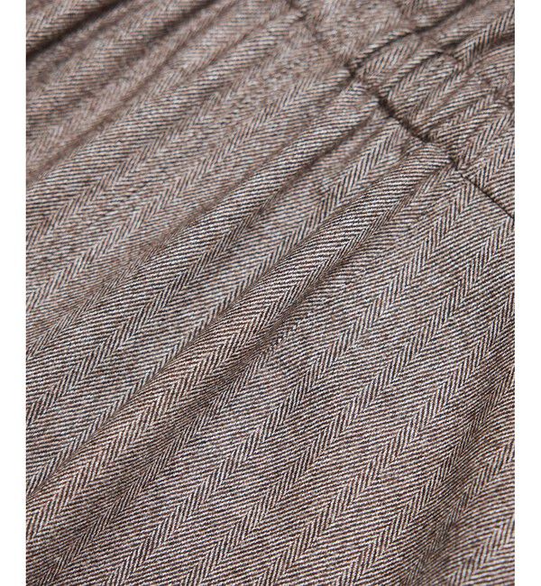 ROPE「【WEB限定】ヘリンボーンポケット付きタイトスカート」|スカート|