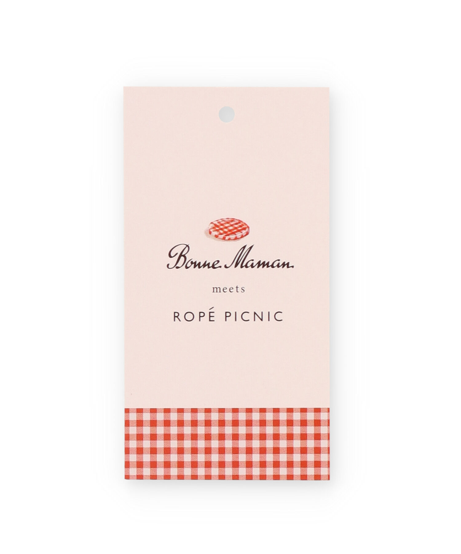 ROPE PICNIC PASSAGE「【Bonne Maman &times; ROPE' PICNIC】ギンガムチェックリボンヘアゴム」|ヘアゴム・シュシュ|