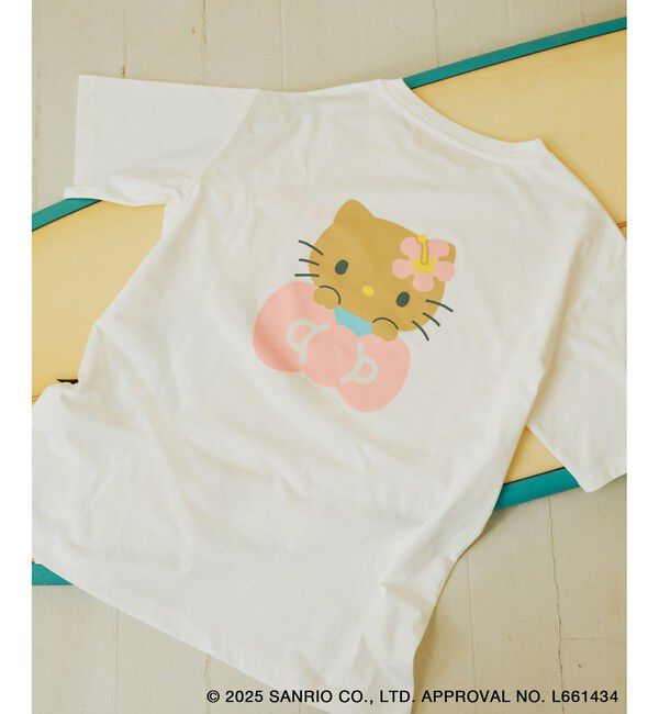 Rope&rsquo;Picnic「【ROPE' PICNIC&times;ハローキティ コラボ】日焼けハローキティ アソートTシャツ」|Tシャツ・カットソー|
