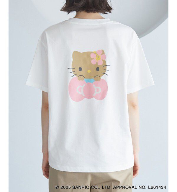Rope&rsquo;Picnic「【ROPE' PICNIC&times;ハローキティ コラボ】日焼けハローキティ アソートTシャツ」|Tシャツ・カットソー|