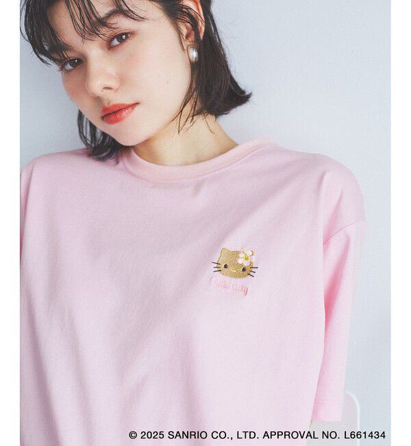 Rope&rsquo;Picnic「【ROPE' PICNIC&times;ハローキティ コラボ】日焼けハローキティ アソートTシャツ」|Tシャツ・カットソー|