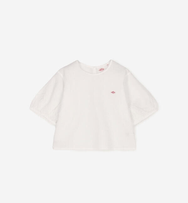 DANTON「DANTON | コットンローン 半袖プルオーバーシャツ WOMEN」|シャツ・ブラウス|