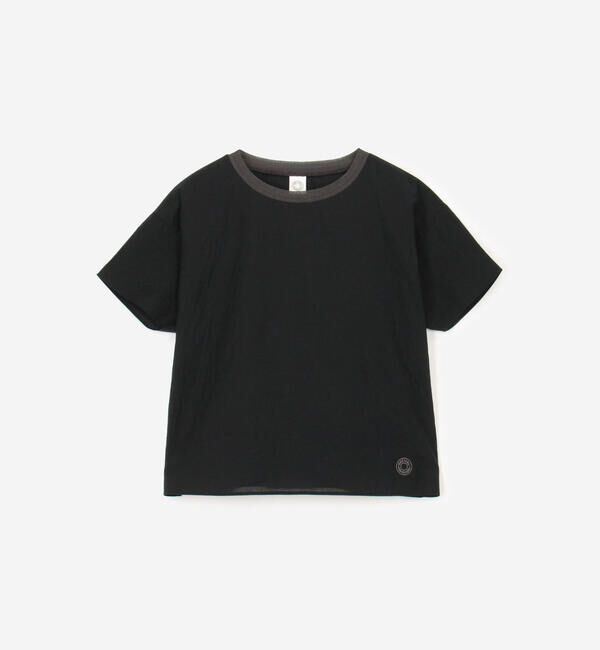 ORCIVAL「ORCIVAL | エアリーコットン シースループルオーバー WOMEN」|シャツ・ブラウス|BLACK