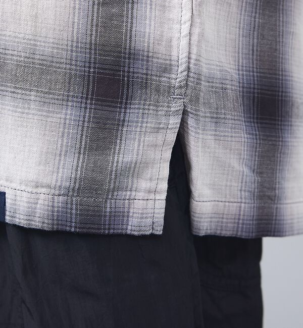 ABAHOUSE「【PENDLETON / ペンドルトン】オープンカラー チェック 半袖シャツ/」|シャツ・ブラウス|
