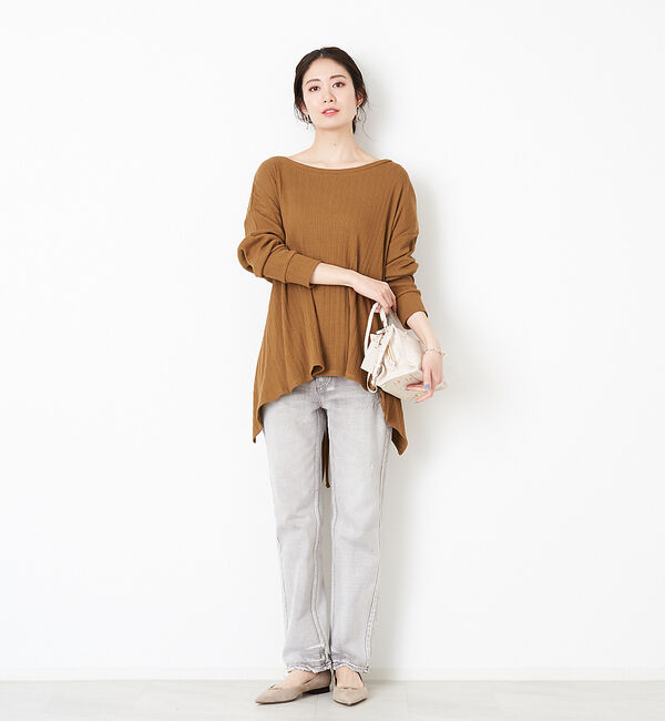 Rouge vif「3WAYテレコプルオーバー」|Tシャツ・カットソー|