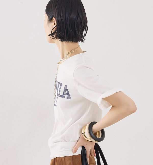 The Store by C' 「【REMI RELIEF】【別注】VIRGINIA LAWロゴTシャツ」|Tシャツ・カットソー|