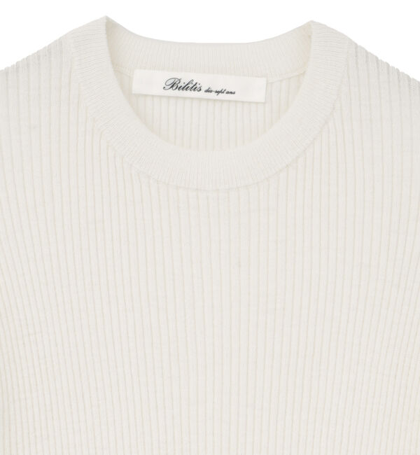 TIARA「【Bilitis dix-sept ans/ビリティス・ディセッタン】Puff Sleeve Pullover」|ニット・セーター|