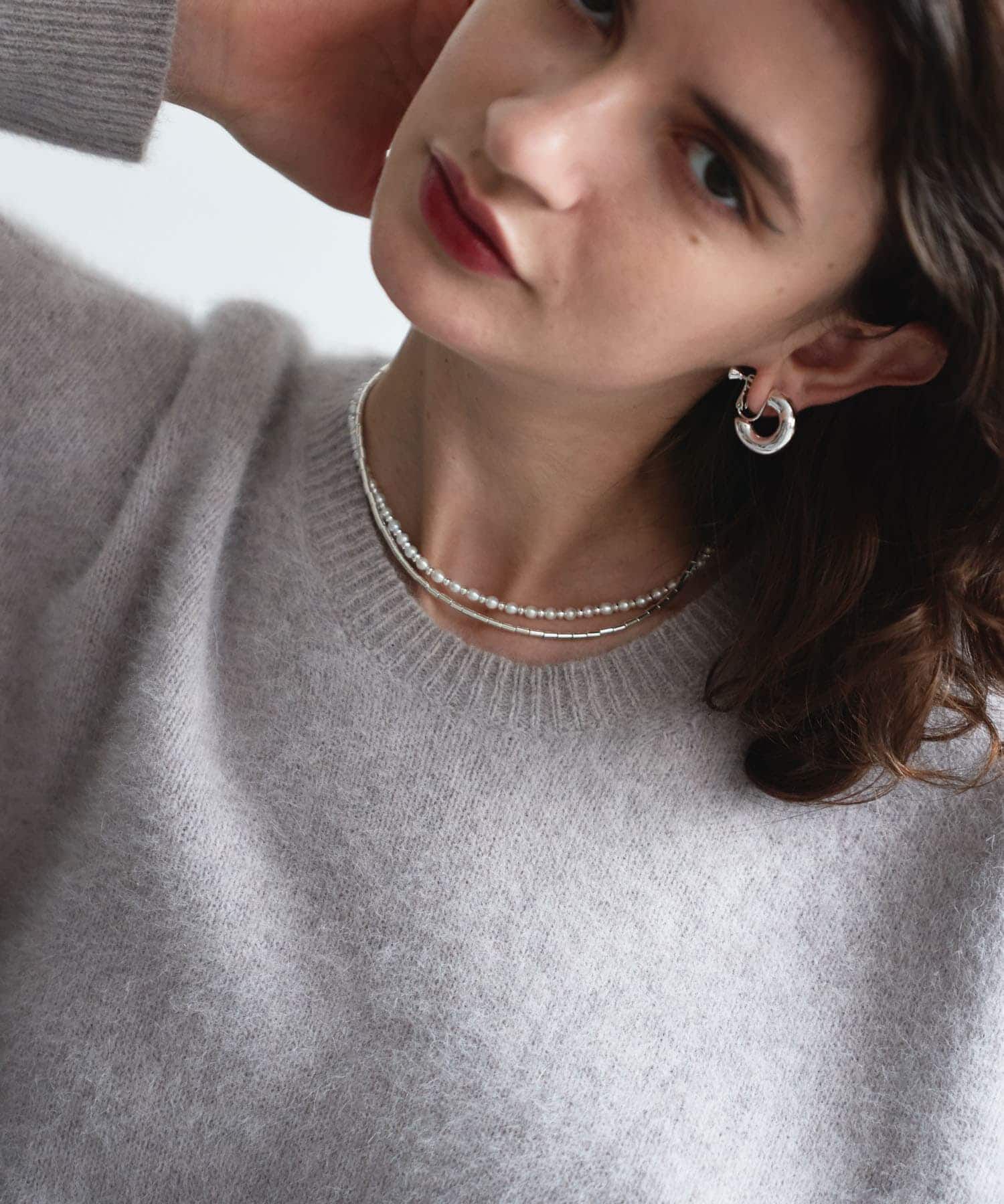 URBAN RESEARCH「decor『デコール』　Hematite Pearl Choker」|ネックレス|