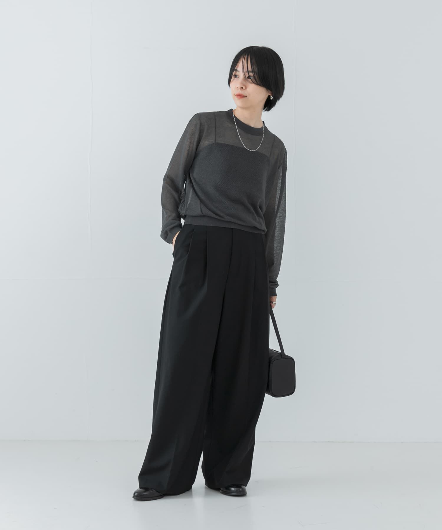URBAN RESEARCH「『別注』ROUTINE&times;URBAN RESEARCH　シアーニット」|ニット・セーター|