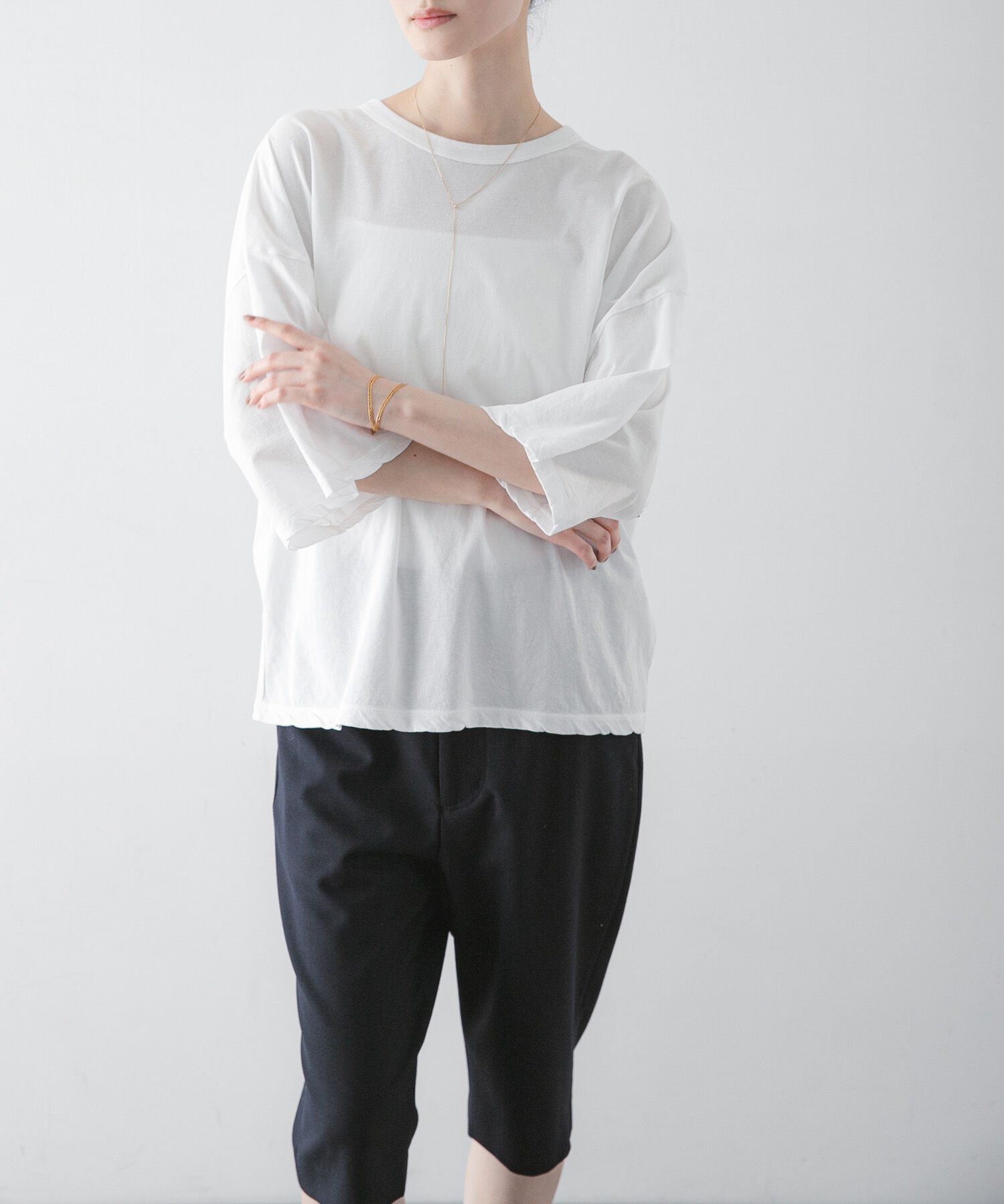 URBAN RESEARCH「『別注』ATON&times;URBAN RESEARCH　WIDE SLEEVE T-SHIRTS」|Tシャツ・カットソー|