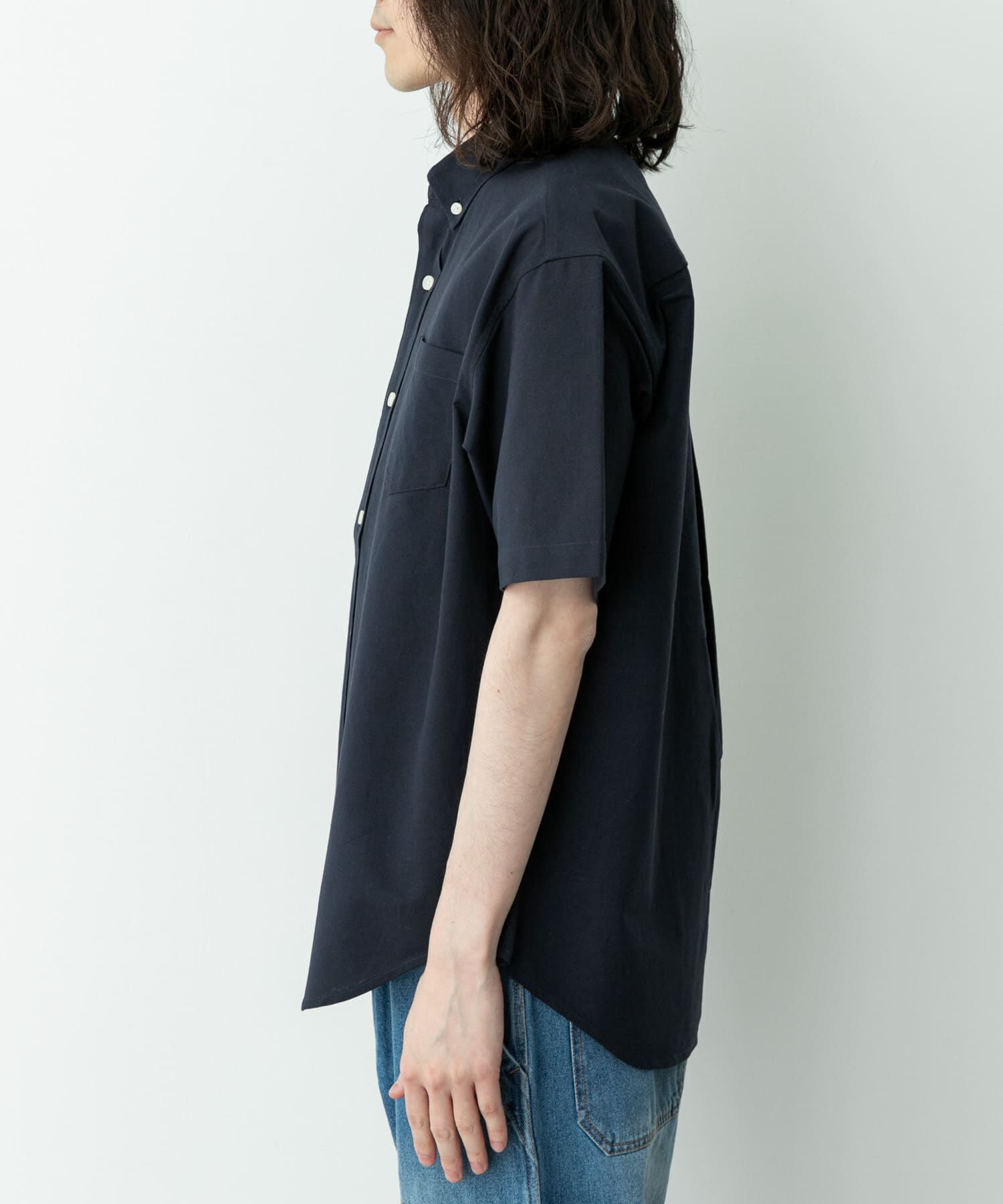 Sonny Label 「抗菌オックスボタンダウン半袖シャツ」|シャツ・ブラウス|