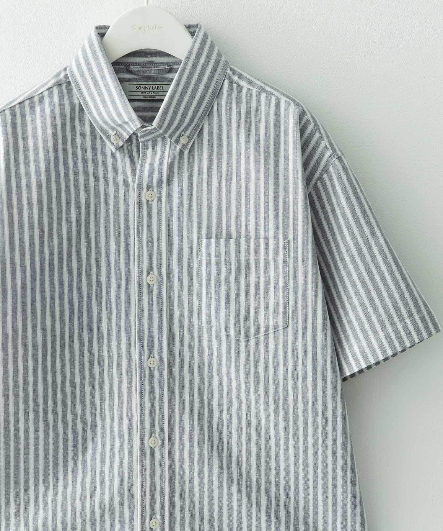 Sonny Label 「抗菌オックスボタンダウン半袖シャツ」|シャツ・ブラウス|ブルー系その他