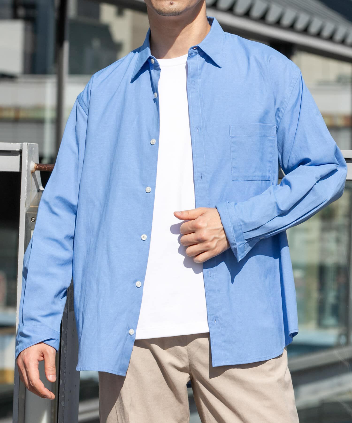 URBAN RESEARCH ROSSO「『WEB限定』『ｲｰｼﾞｰｹｱ』『XLｻｲｽﾞあり』ｱｰﾊﾞﾝﾘﾗｯｸｽ  」|シャツ・ブラウス|