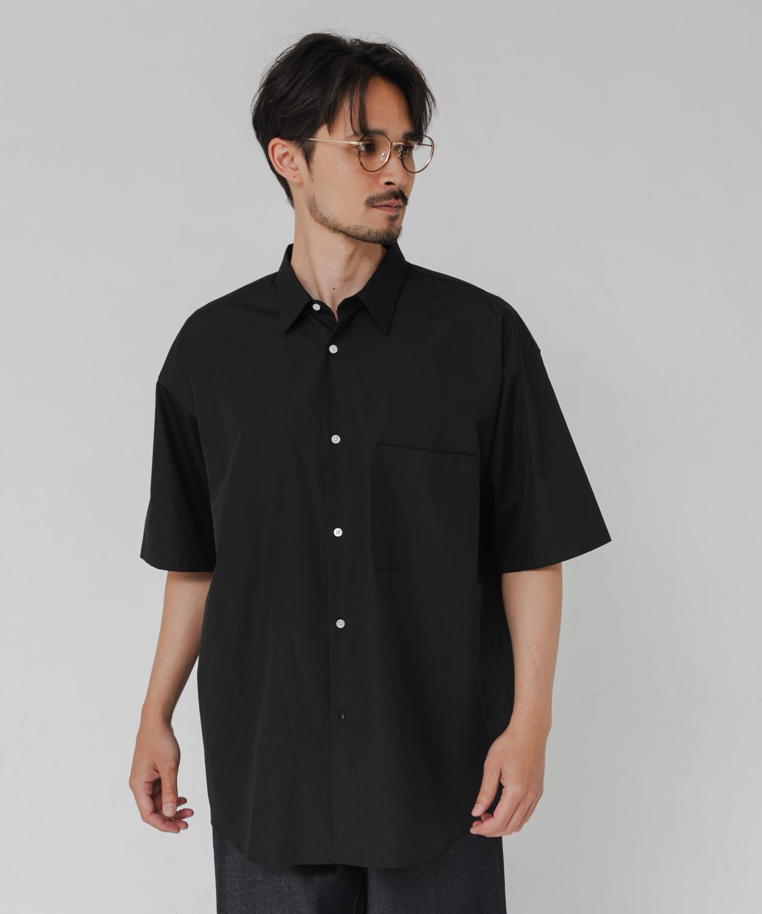URBAN RESEARCH「THOMAS MASON SHORT-SLEEVE OVER SHIRTS」|シャツ・ブラウス|
