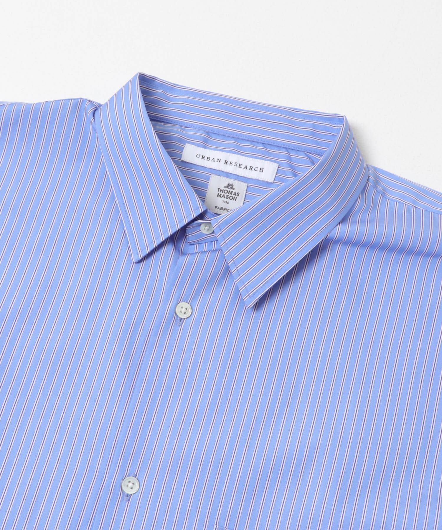 URBAN RESEARCH「THOMAS MASON SHORT-SLEEVE OVER SHIRTS」|シャツ・ブラウス|