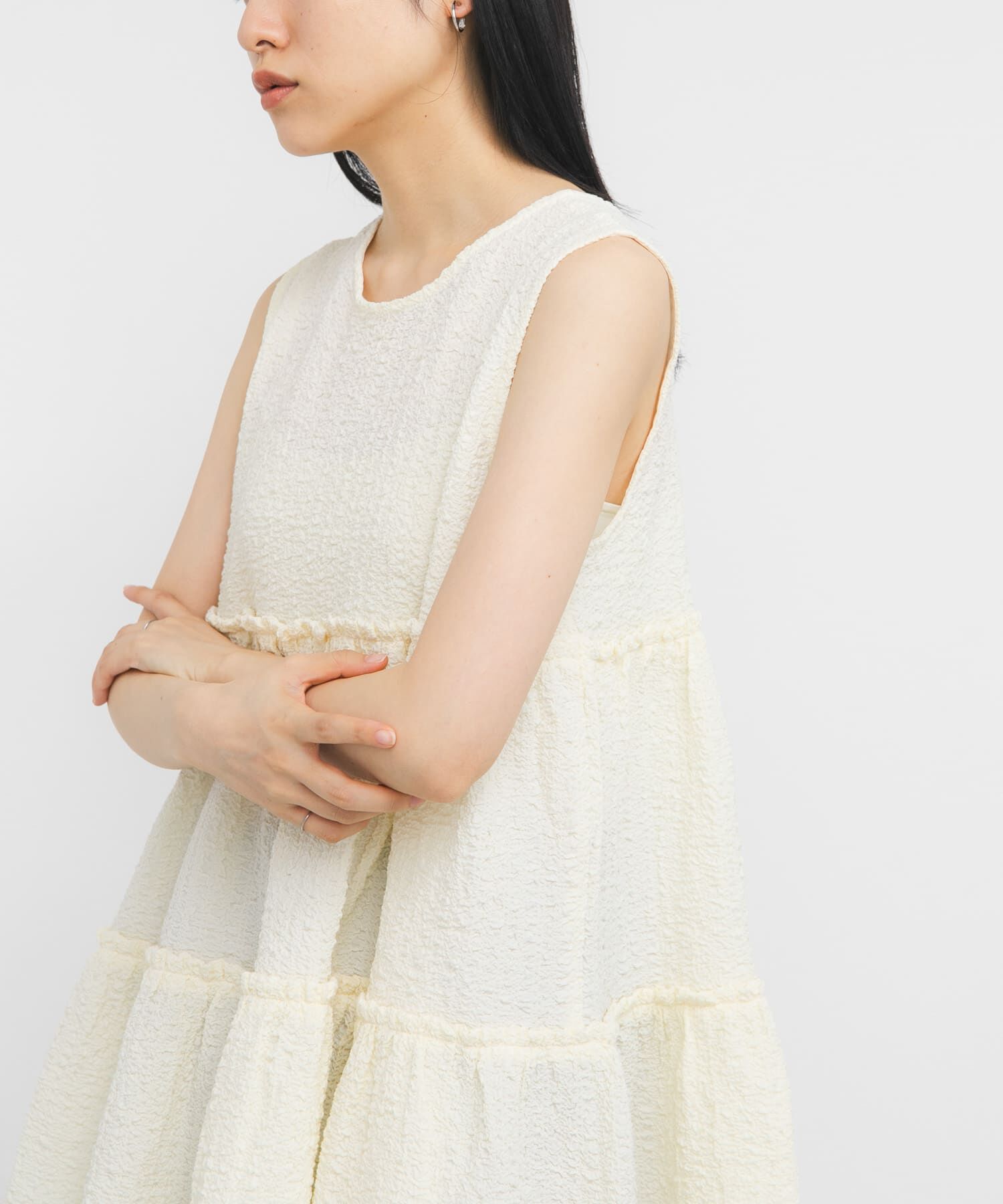  「『STAFF DESIGN PROJECT』2WAYティアードチュニック」|チュニック|