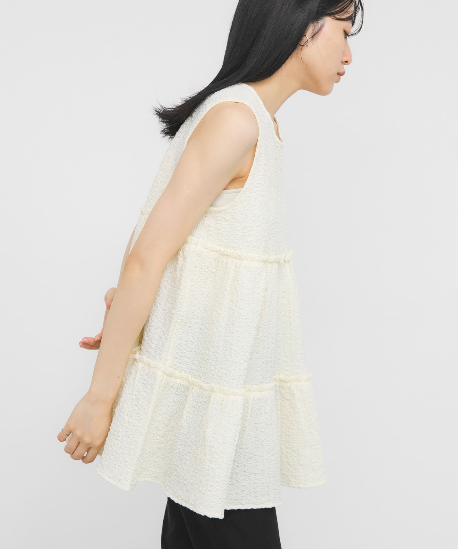  「『STAFF DESIGN PROJECT』2WAYティアードチュニック」|チュニック|