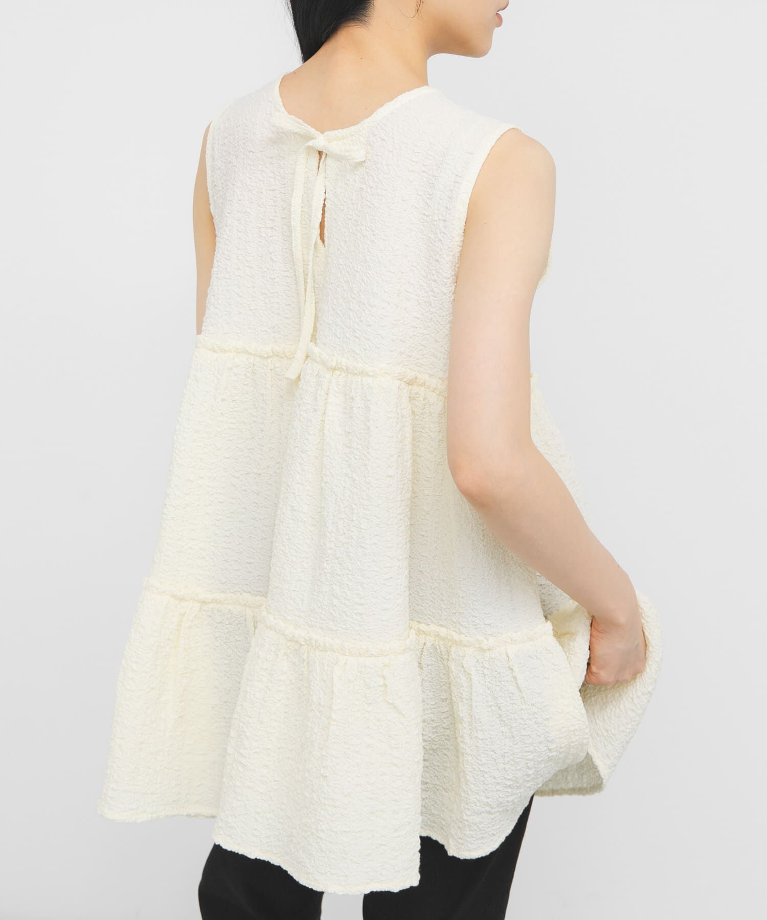  「『STAFF DESIGN PROJECT』2WAYティアードチュニック」|チュニック|