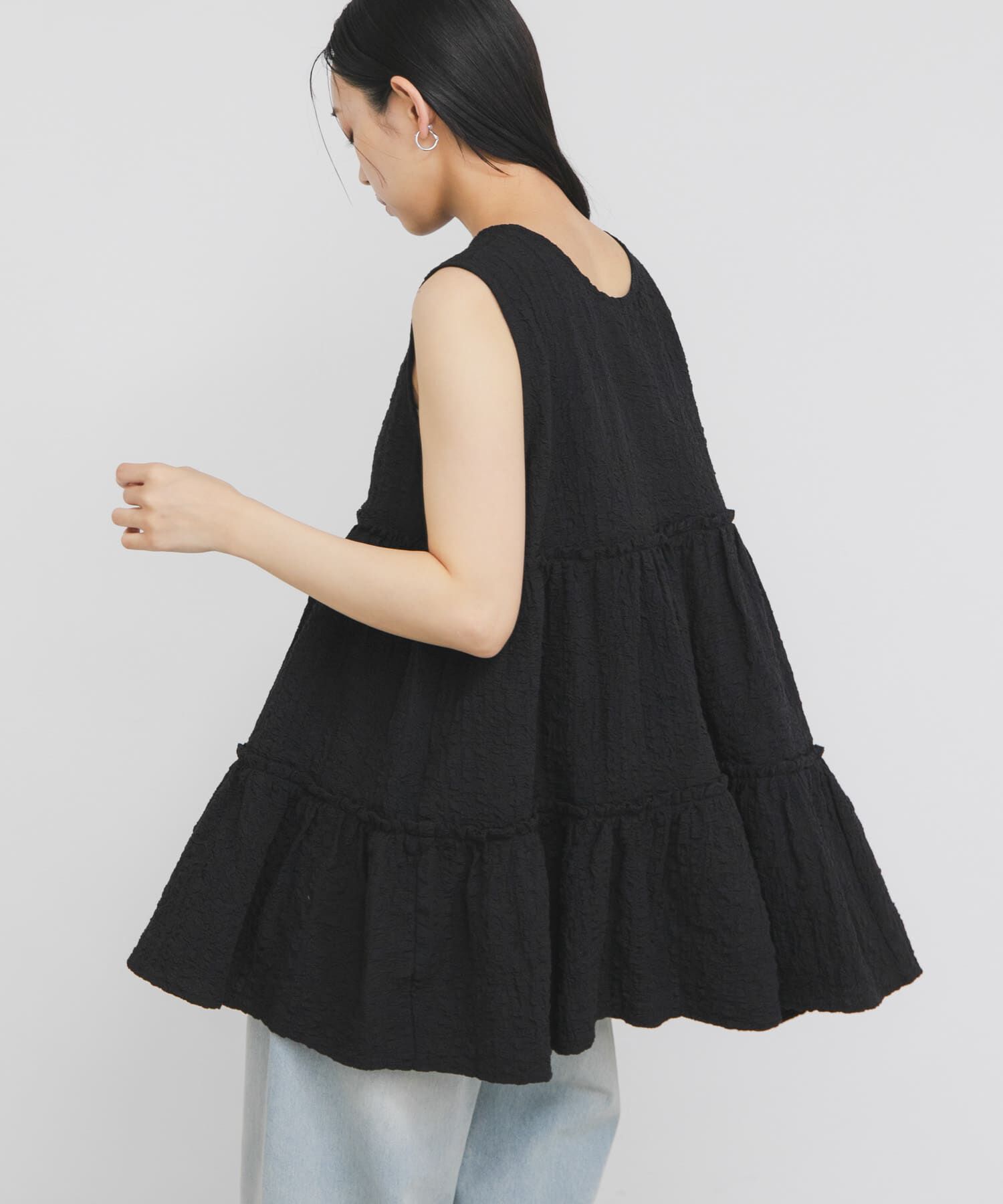  「『STAFF DESIGN PROJECT』2WAYティアードチュニック」|チュニック|