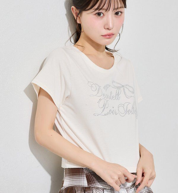  「ときめき推しカラーTee／全7色展開／WEB限定カラーあり」|プルオーバー|アイボリー