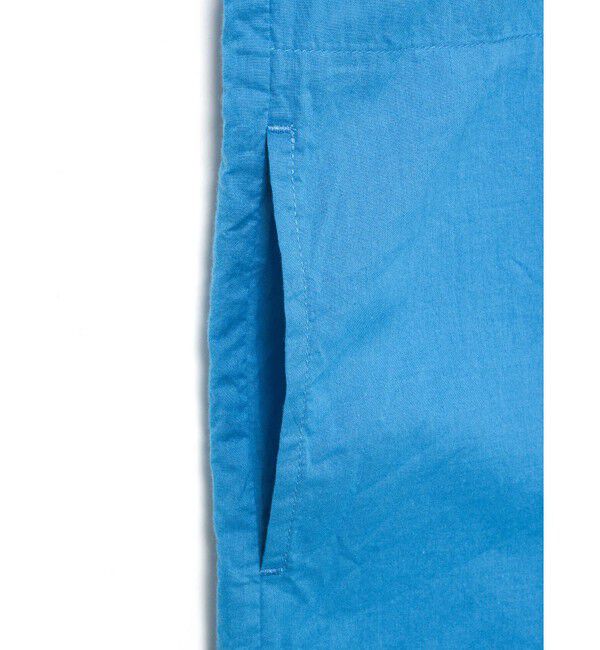 mizuiro ind「mizuiro ind ブランケットステッチワイドワンピース」|ワンピース|