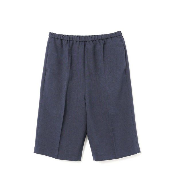 mizuiro ind「mizuiro ind センタープレスショートパンツ」|その他|ネイビー
