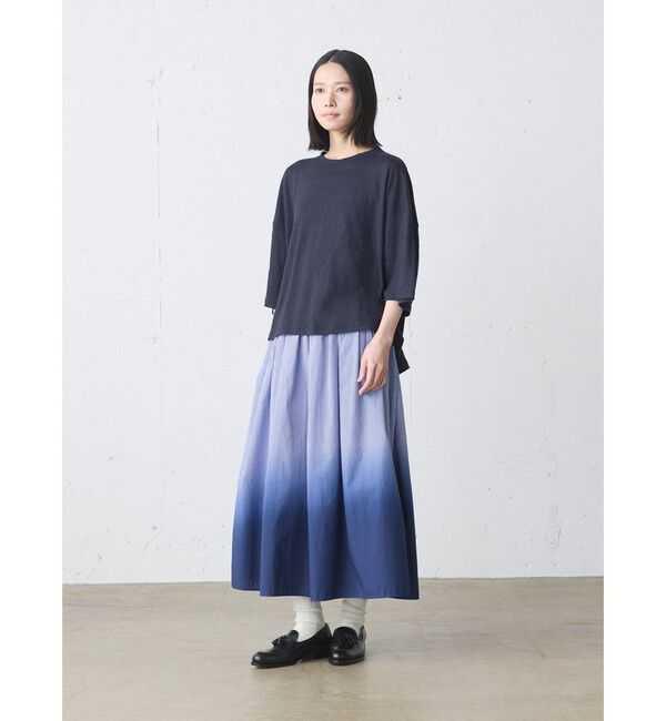 MidiUmi「MidiUmi リネンワイドプルオーバー」|Tシャツ・カットソー|