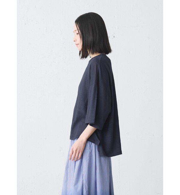 MidiUmi「MidiUmi リネンワイドプルオーバー」|Tシャツ・カットソー|